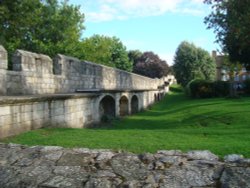 The City Wall in the Foss Islands Road area