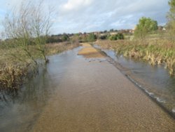 Irthlingborough floods Wallpaper