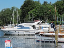 Boats on Lake Windermere, Bowness on Windermere Wallpaper