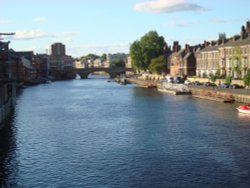 River Ouse from Skeldergate Bridge Wallpaper