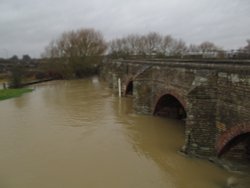 Irthlingborough floods Wallpaper