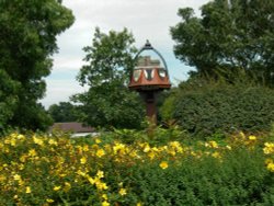 Oulton Village Sign Wallpaper