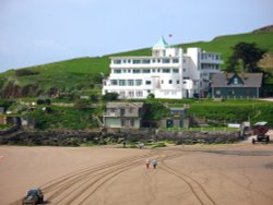 Burgh Island hotel Wallpaper