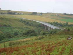 The A9 new road bridge near Dunbeath Wallpaper