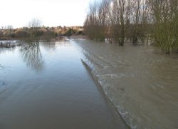 Irthlingborough floods Wallpaper