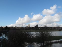 Irthlingborough floods Wallpaper