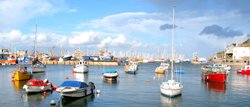 Brixham Harbour Wallpaper