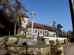 St Giles The Abbott Church, Farnborough, London Wallpaper