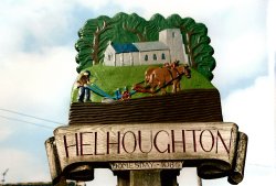 Helhoughton Village Sign Wallpaper