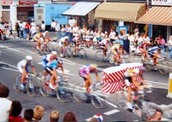 The Tour-De-France visits Southsea, England Wallpaper