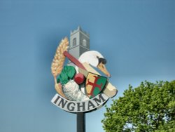 Ingham Village Sign Wallpaper