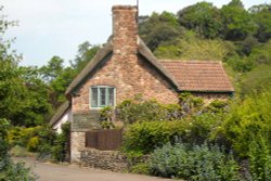 Dunster cottage Wallpaper