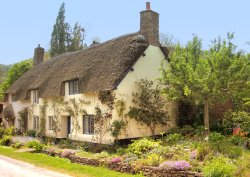 Dunster cottage Wallpaper