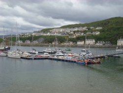 Mallaig Harbour and Courteachan Wallpaper