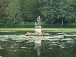 Statue of Neptune from the Temple of Piety Wallpaper