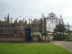 Burghley House gate Wallpaper