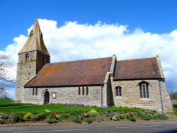 Dry Doddington Church Wallpaper