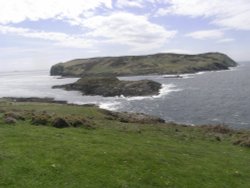 The Calf of Man on the Isle of Man, now a bird sanctuary Wallpaper