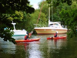 Kayaking, Christchurch Wallpaper