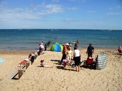 Swanage beach Wallpaper