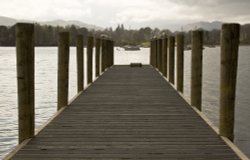 Pierhead, Ambleside Wallpaper