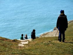 The Dancing Ledge near Langton Matravers Wallpaper