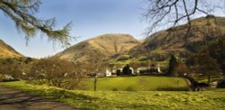 Grasmere towards Goody Bridge Wallpaper