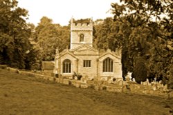 Church at Stoke Rochford Wallpaper