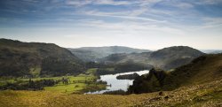 Grasmere and fells Wallpaper