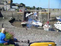 Porlock Weir Harbour Wallpaper