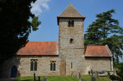 St Mary & All Saints Church, Newton by Castle Acre Wallpaper