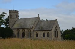 St Mary's Church, Weeting Wallpaper