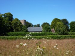 Burgh Castle Church Wallpaper