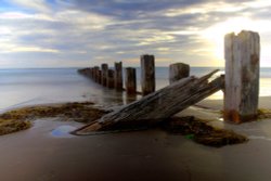 Barmouth seafront Wallpaper