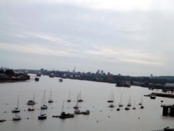 View from Emirates Airline, Greenwich Penisula, London Wallpaper