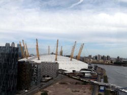 View from Emirates Airline, Greenwich Penisula, London Wallpaper