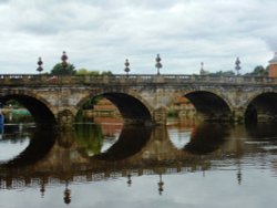 Welsh Bridge, Shewsbury Wallpaper