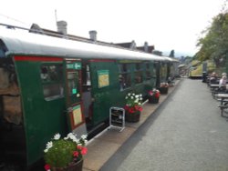 Buffet Car, Swanage Station Wallpaper