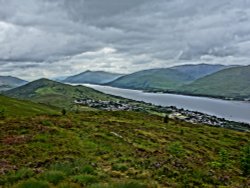 Loch Linnhe from Cow Hill Wallpaper