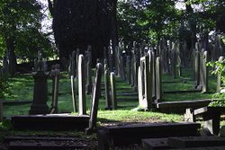 Bronte Churchyard, Haworth, Yorkshire, England Wallpaper