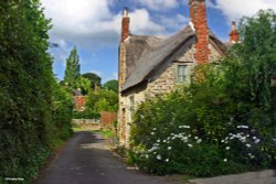 East Coker, Somerset. Wallpaper