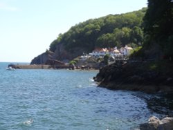 Babbacombe, the Cary Arms pub Wallpaper