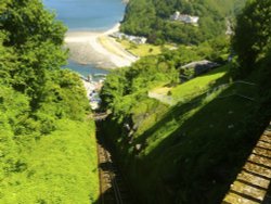 Cliff Railway, Lynmouth, Devon Wallpaper