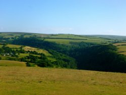 Exmoor landscape Wallpaper