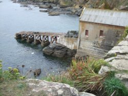 The old lifeboat station at the Lizard Wallpaper