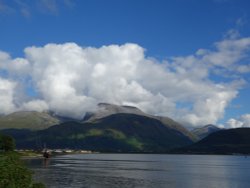 Ben Nevis from Corpach Wallpaper