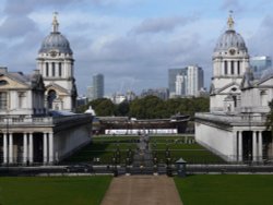 City of Adelaide clipper ship at Greenwich Wallpaper