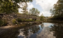 Footbridge 1 Little Langdale Wallpaper