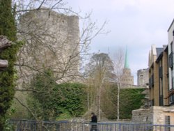 Oxford Castle Wallpaper