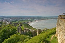 Scarborough Castle Wallpaper